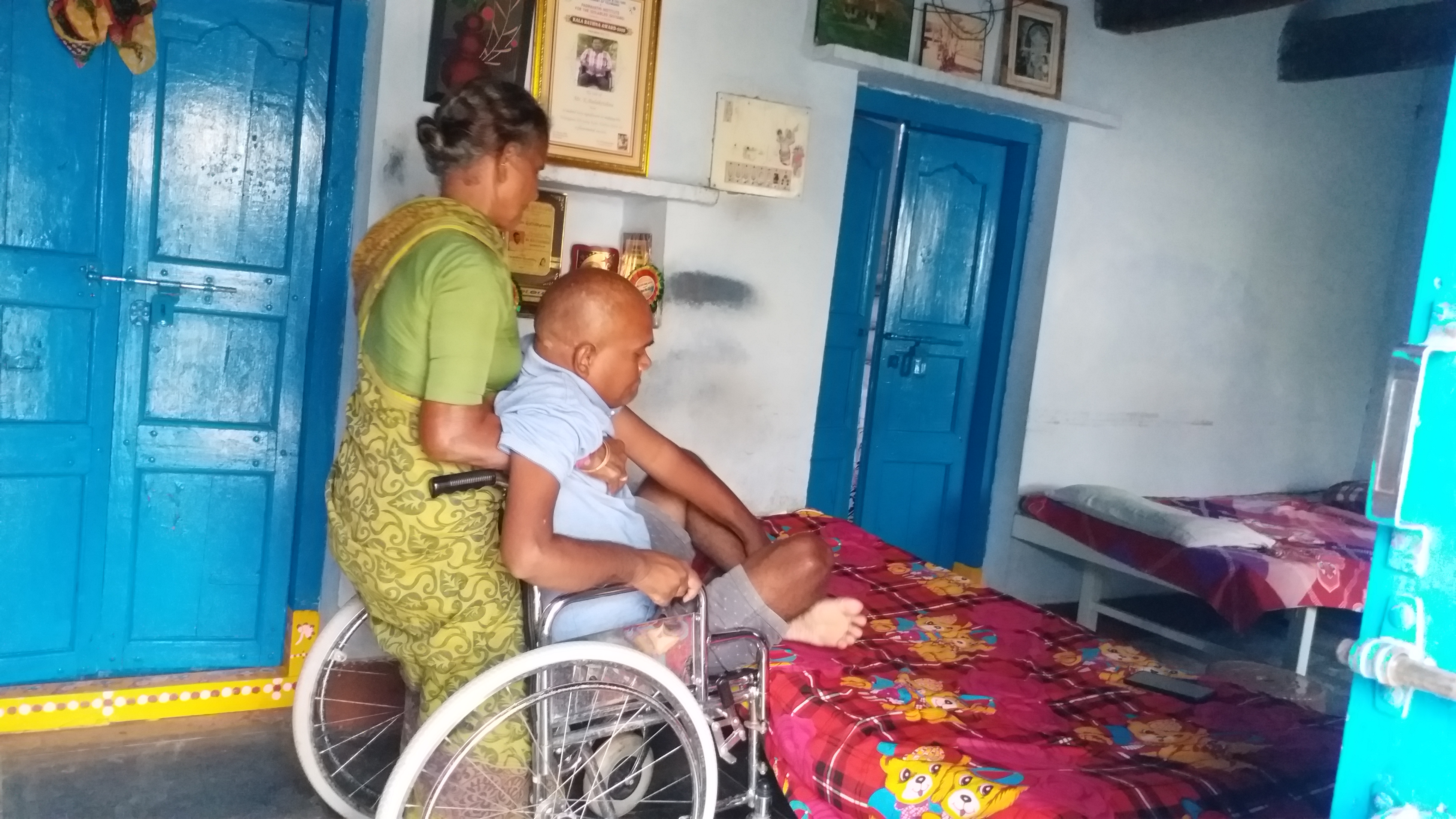 large number of people suffering with Muscle atrophy in Nalgonda district