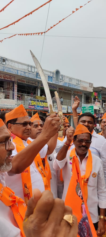 Janareddy at Shivaji Jayanti celebrations