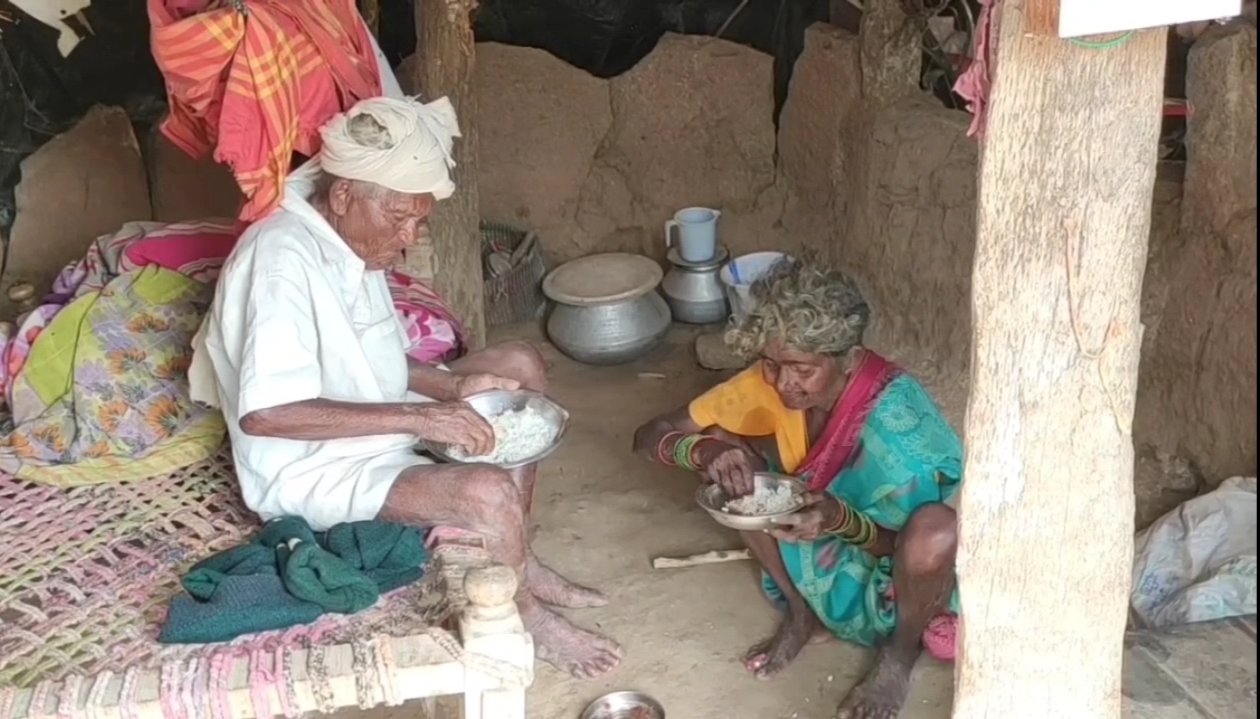 elderly couple lost their home for panchayath building in dattappagudem