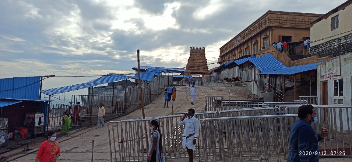 reopened Yadadri laxmi narasimha swamy Temple