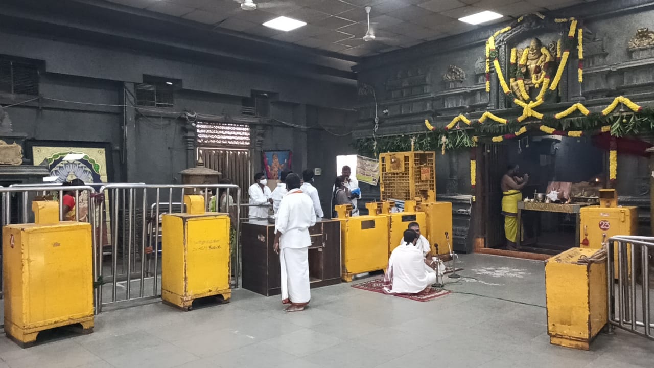 reopened Yadadri laxmi narasimha swamy Temple