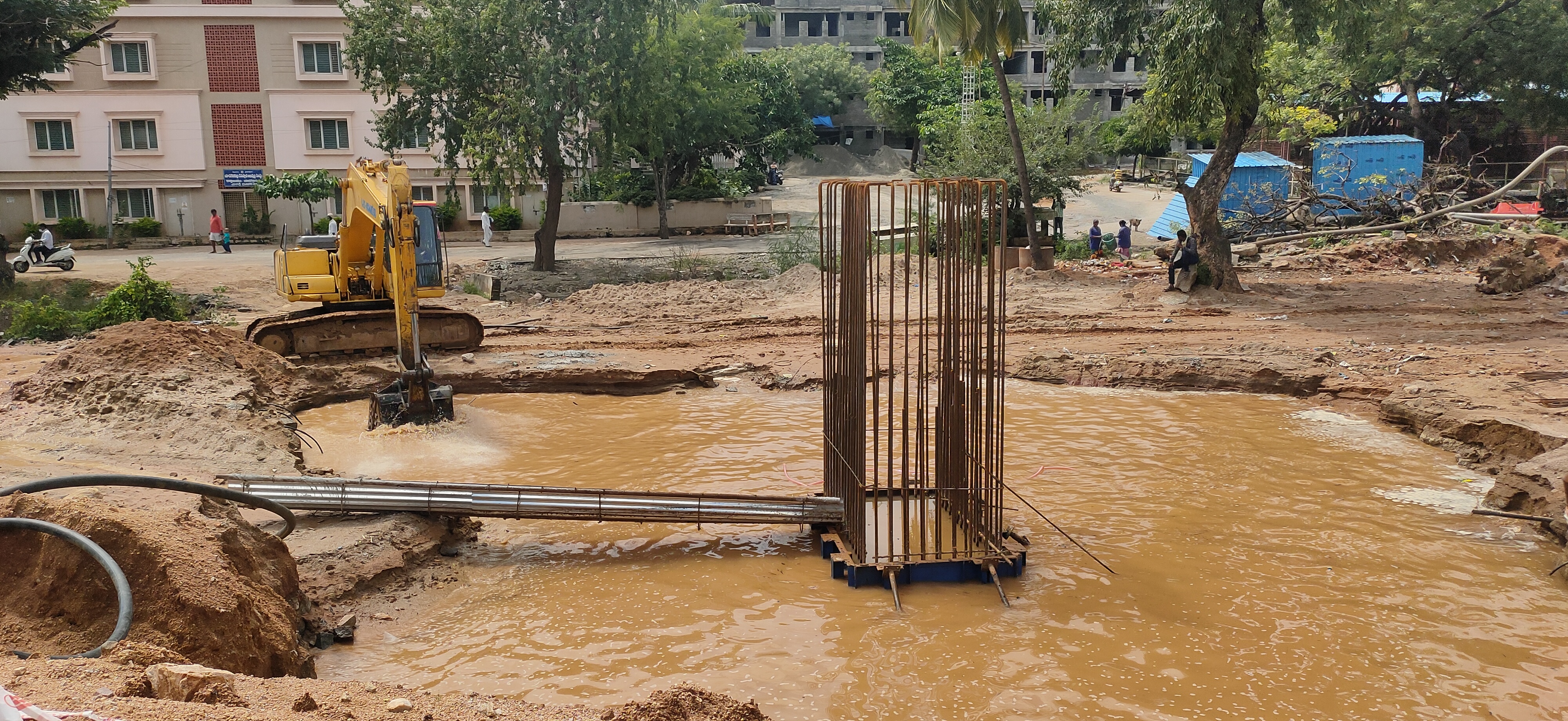 redevelopment works started in yadadri