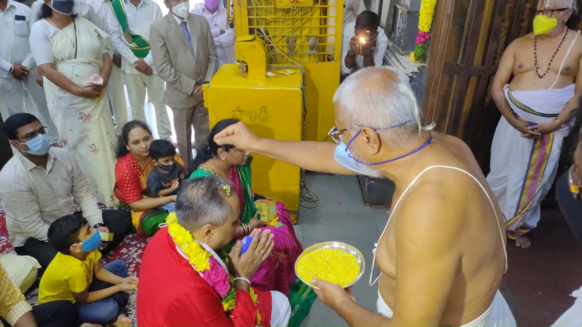 High Court Judge Justice Amarnath Goud visited Yadadri