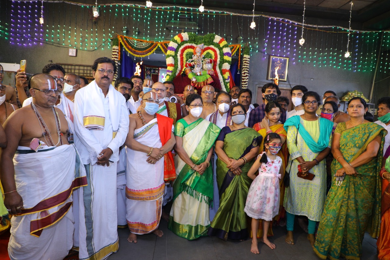 Annual Brahmotsavam at Yadadri Temple