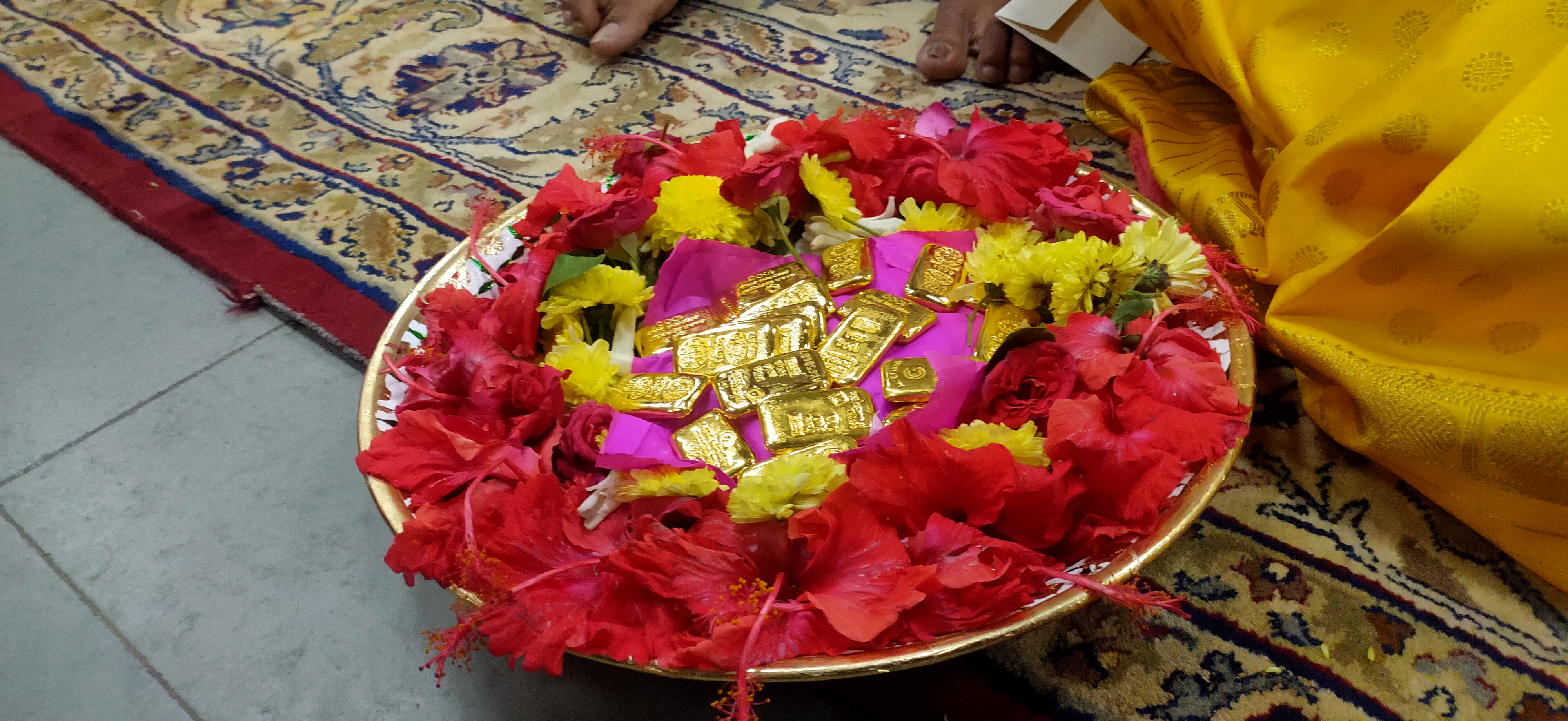 Gold donation for Yadadri, Marri Janardhan Reddy Gold donation for Yadadri temple