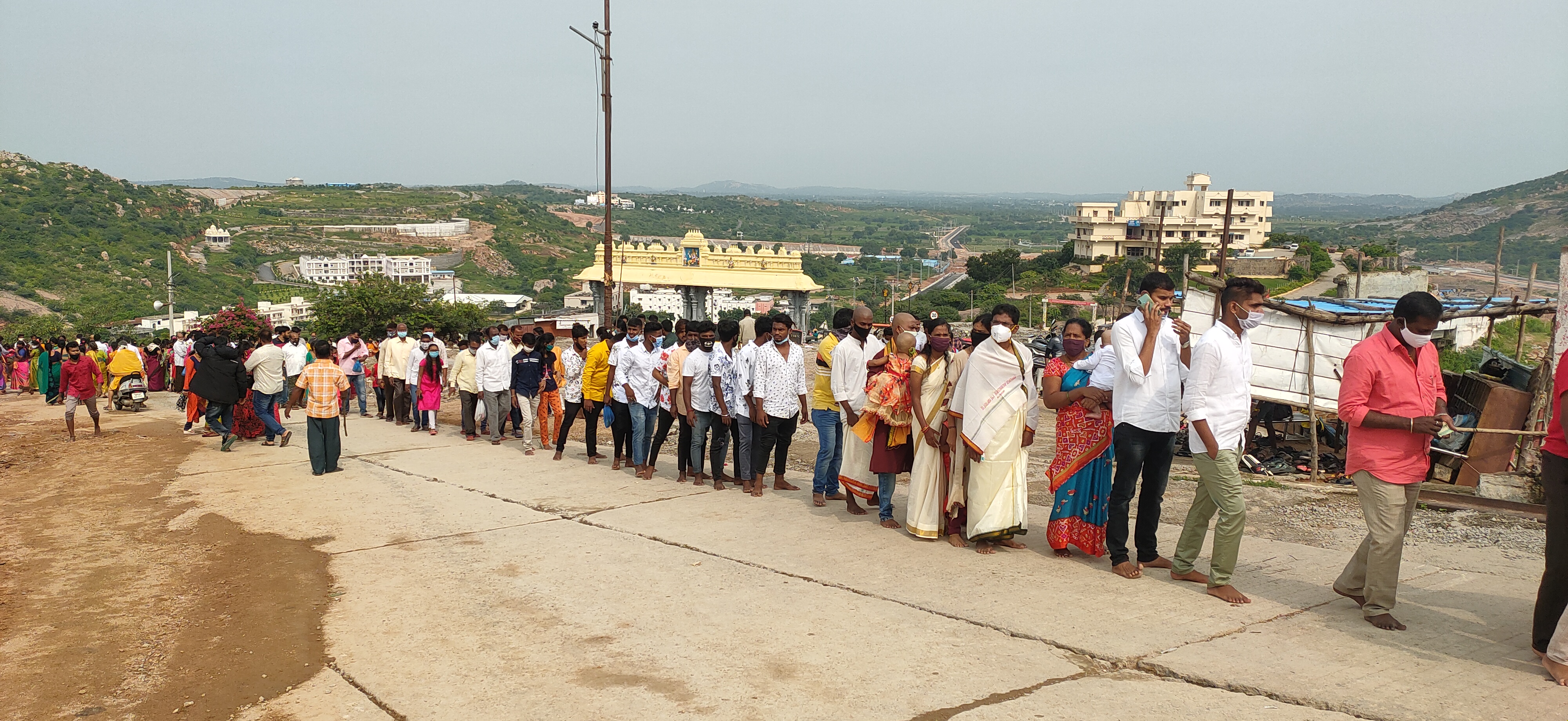 Devotees who have completed the bars