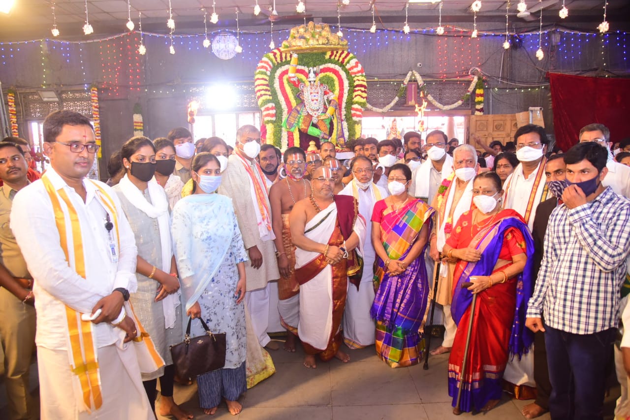 annual brahmotsavam in yadadri temple