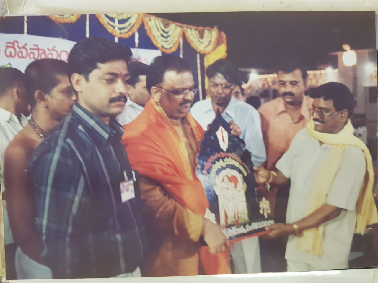 Sp Balasubrahmanyam relation with Yadadri Temple