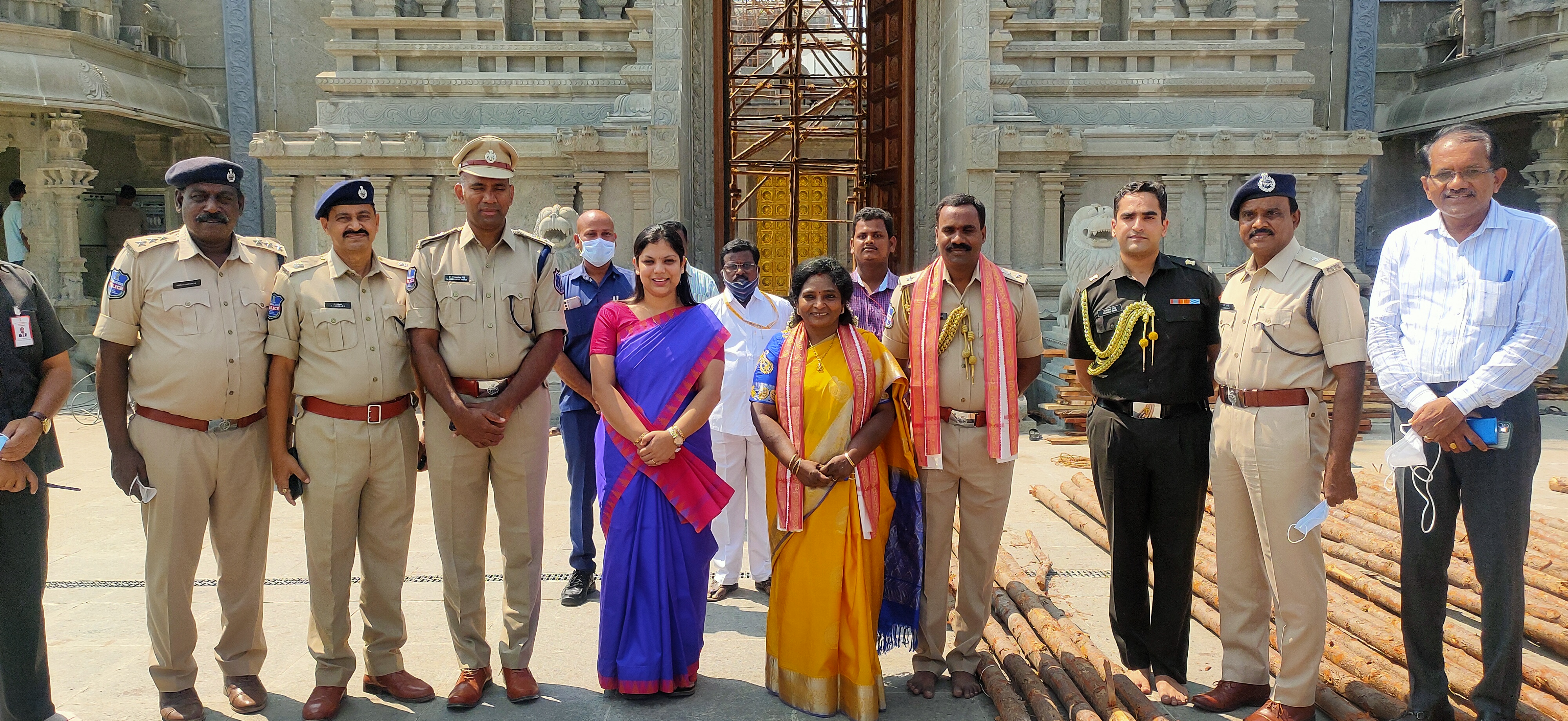 Governor visits yadadri