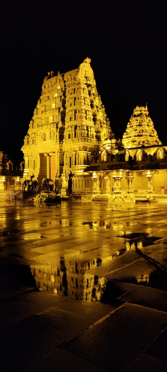 yadadri temple lighting trail run