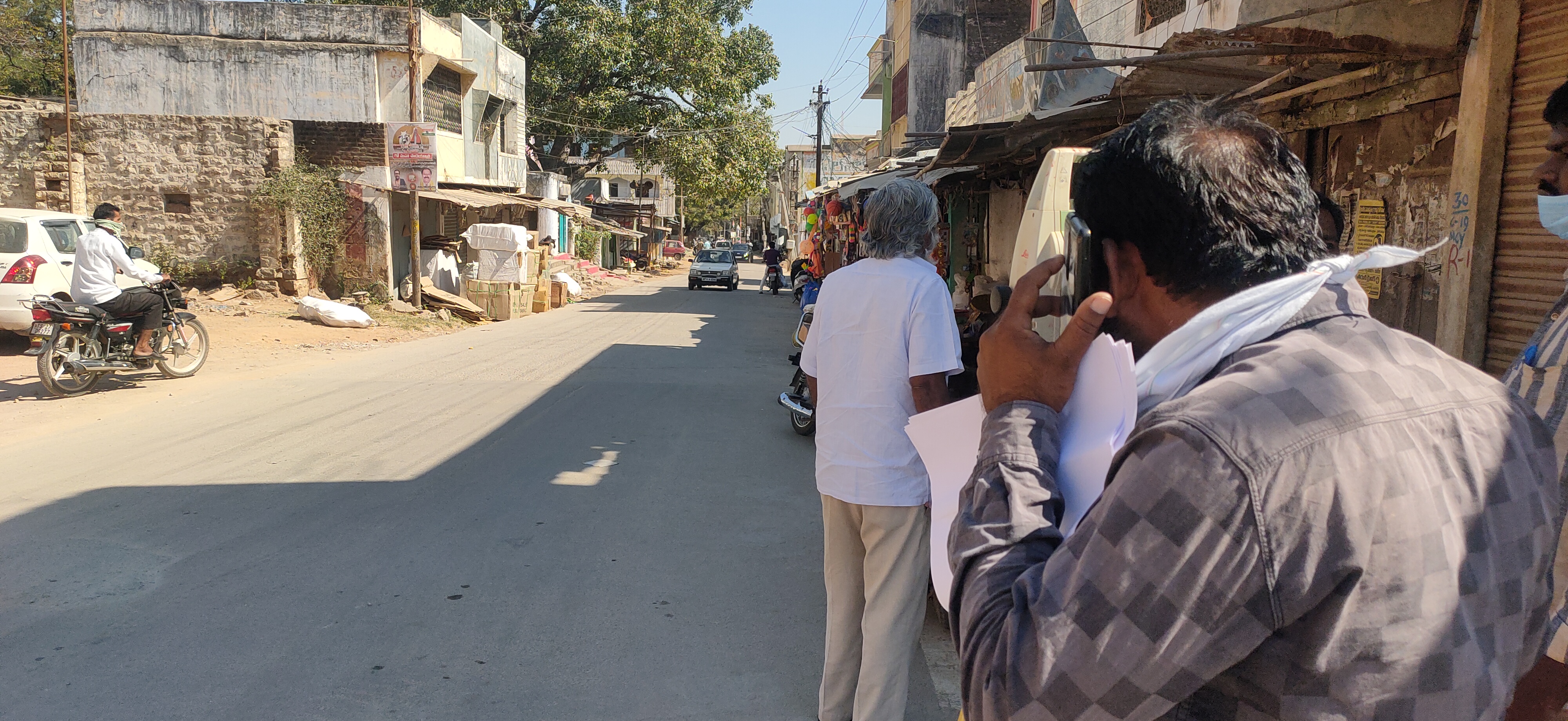 Land Survey in yadagirigutta for 6 lane road