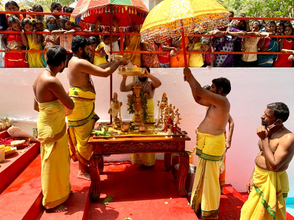 sixth days of Indore Tirumala BrahmoTsavalu