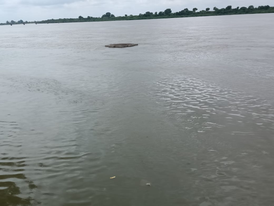 WATER FLOOD AT KANDAKURTHY IN NIZAMABAD DIDTRICT