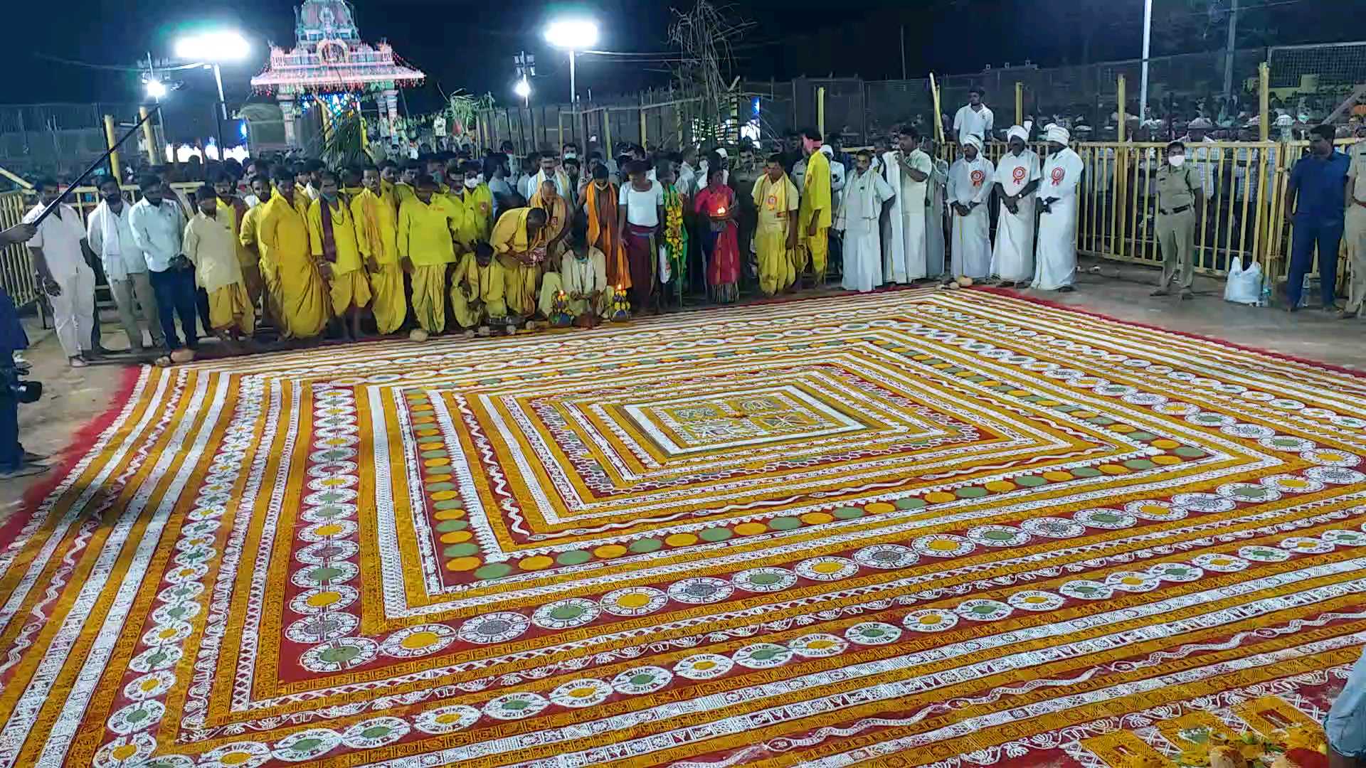 Ongoing Komuravelli Mallikarjuna Swamy Brahmotsavalu