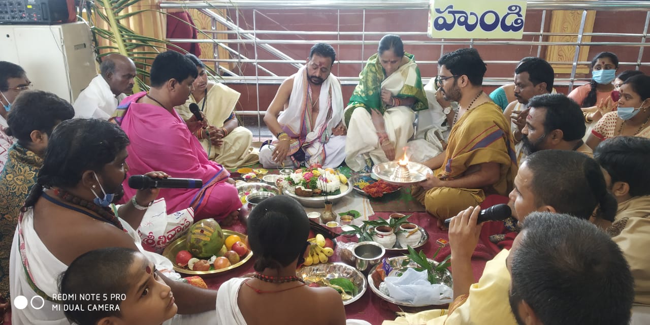 Sharannavaratri celebrations at Vargal Saraswati Temple