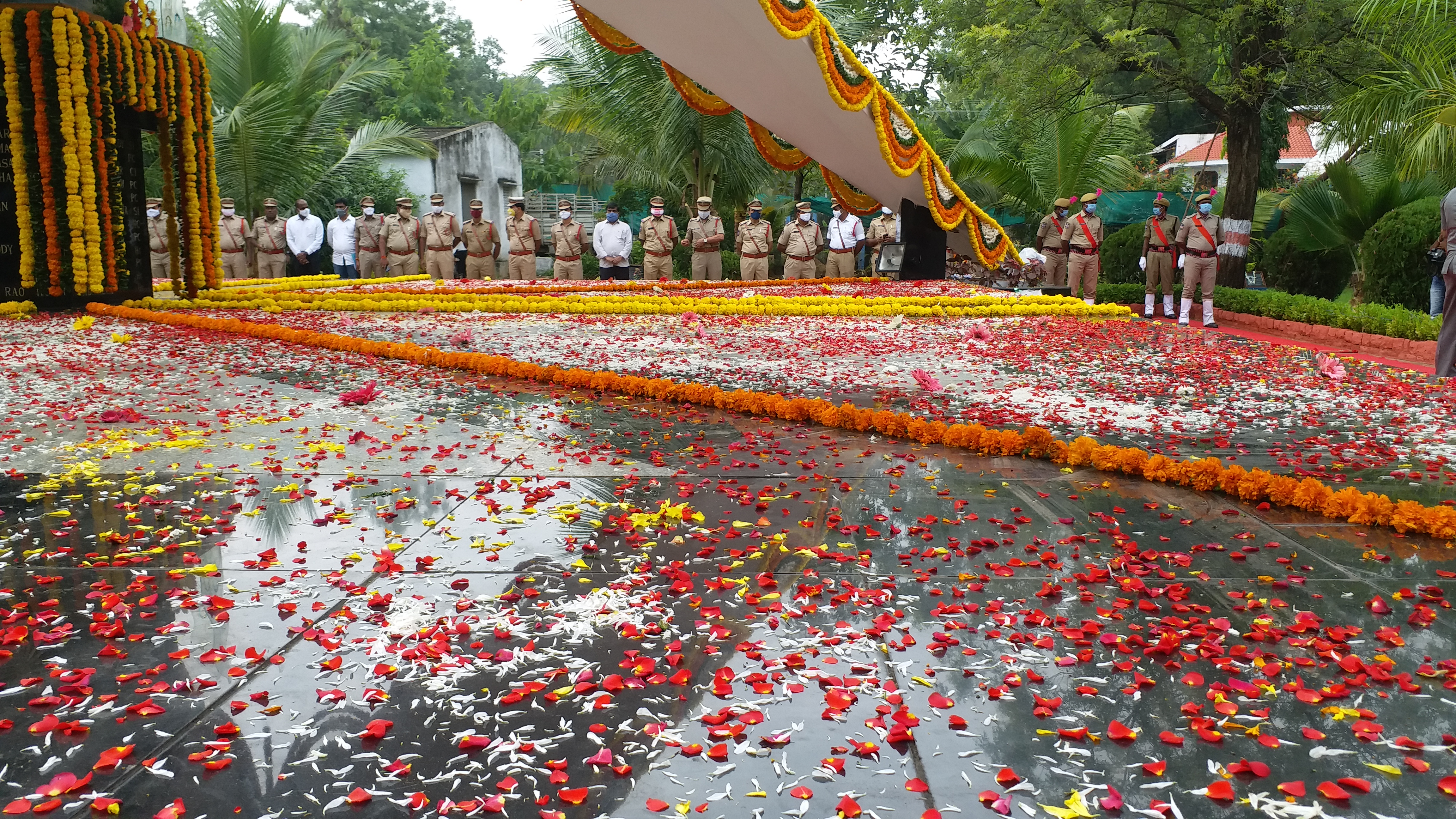 police Martyrs' Remembrance Day celebrations in warangal urban district