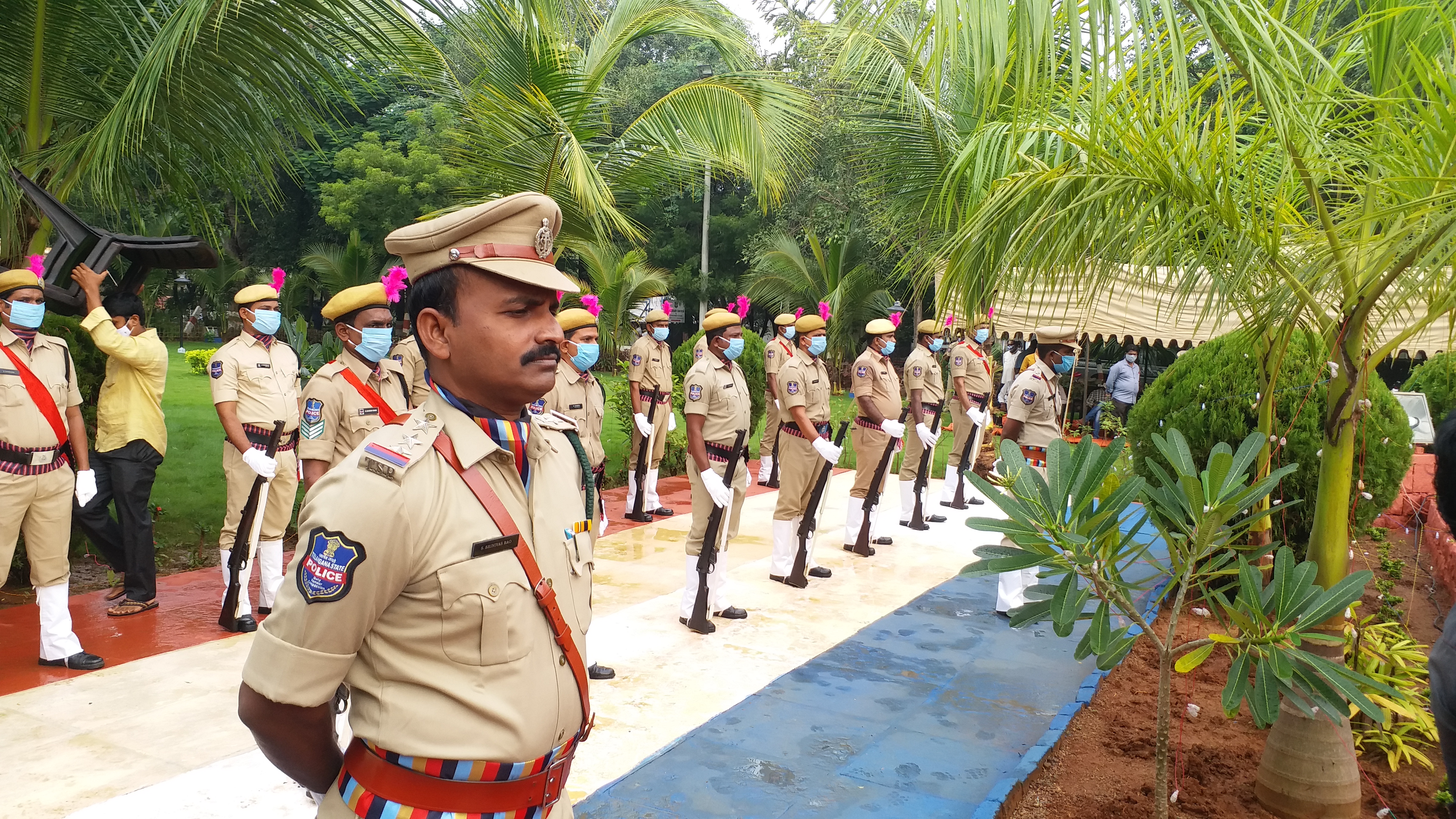 police Martyrs' Remembrance Day celebrations in warangal urban district