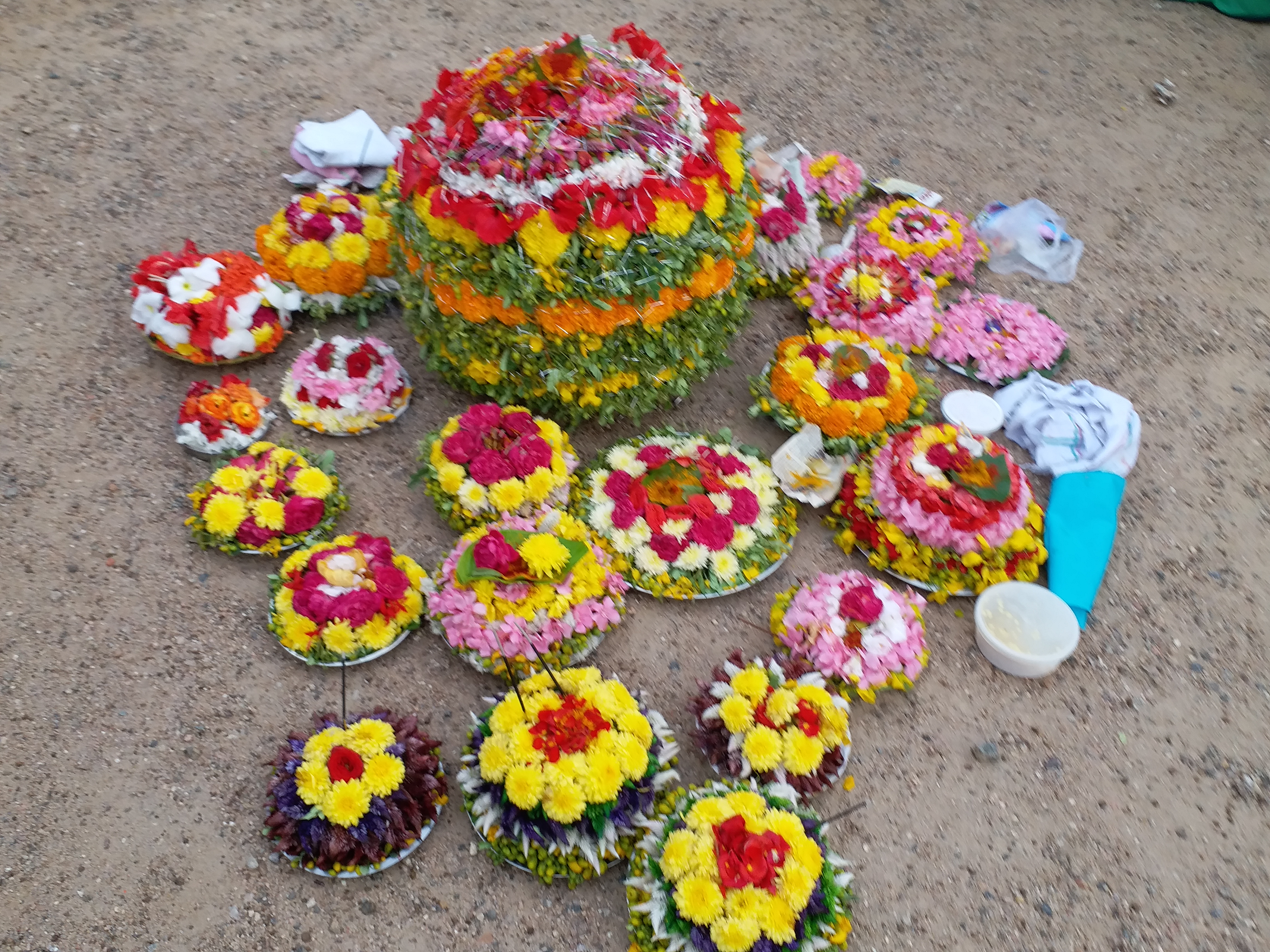 bathukamma festival in warangal district