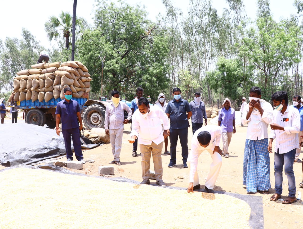 mla sudden inspection in ikp center