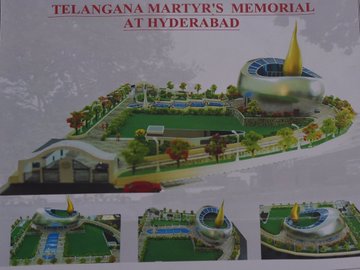 Telangana Martyrs Monument