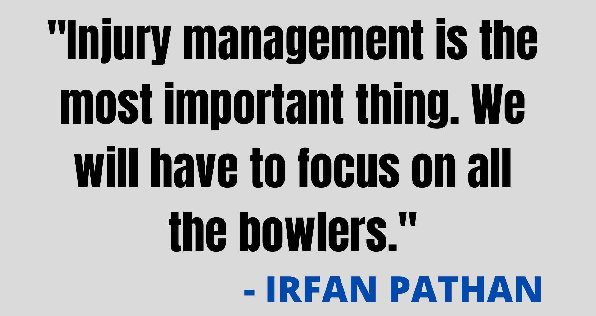 Irfan Pathan