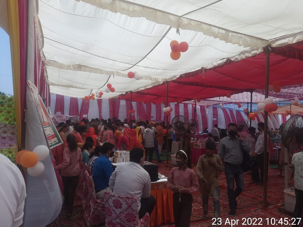 Ayushman Bharat Block Health Fair: بسرکھ میں آیوشمان بھارت بلاک ہیلتھ میلے کا انعقاد کیا گیا