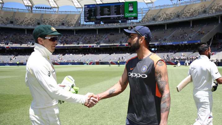 Virat kohli and tim paine, AUSvsIND