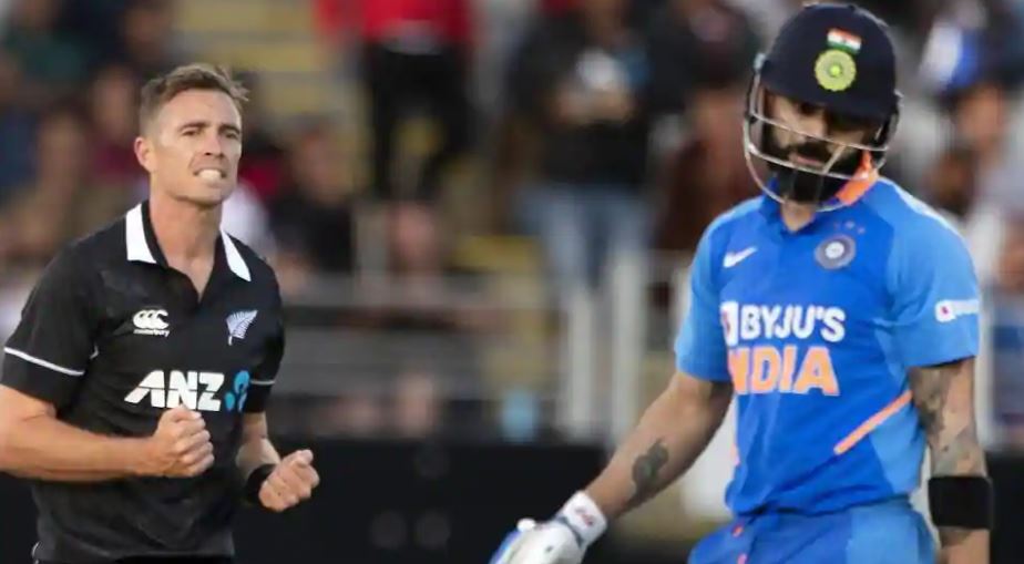 Kohli vs Tim Southee