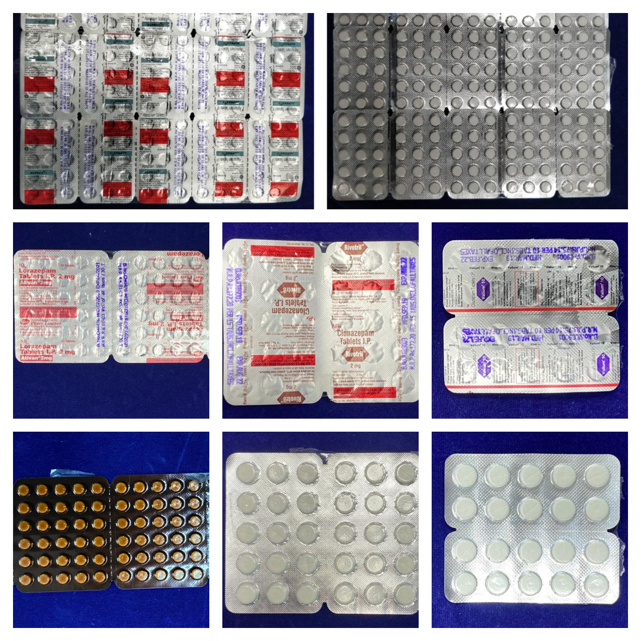 seized tablets