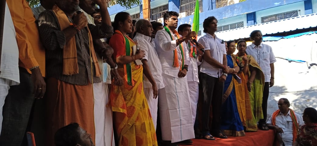 BJP takes rallies in Tamil Nadu demanding VAT cut on fuel