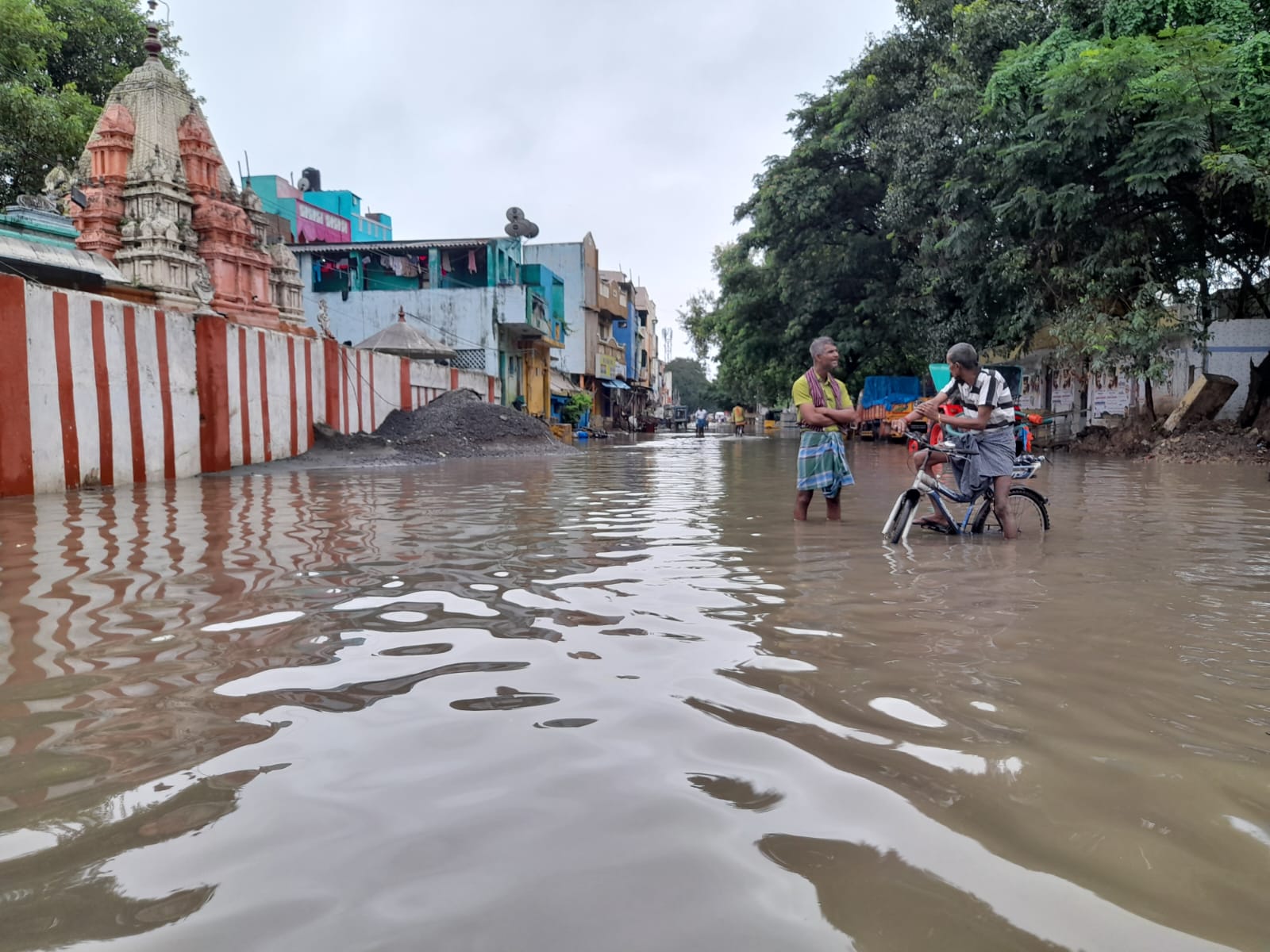 வடகிழக்கு பருவமழையின் போது  வடசென்னை பகுதி