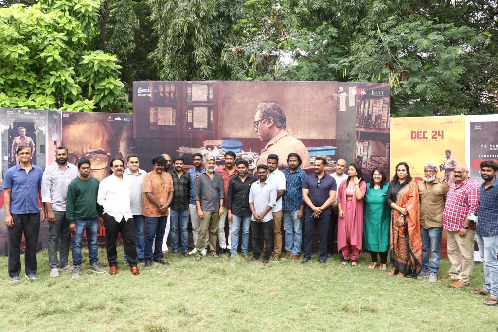 Writer Tamil movie press meet in Chennai, Producer Pa Ranjith in Writer movie Press meet, ரைட்டர் திரைப்படத்தின் செய்தியாளர் சந்திப்பு, ரைட்டர் திரைப்படத்தின் செய்தியாளர் சந்திப்பில் தயாரிப்பாளர் ரஞ்சித்