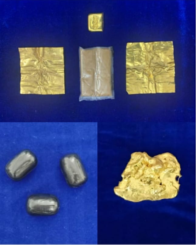 smuggling gold seized