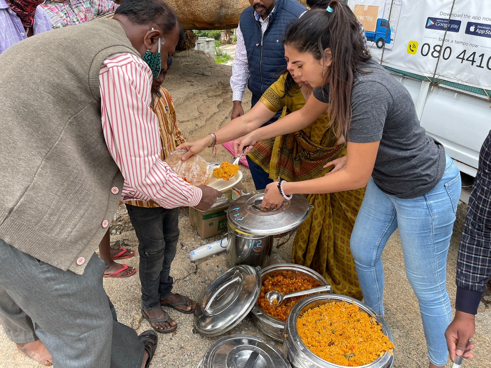 Tanya hope give hope to poor people