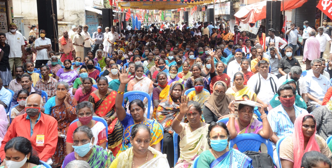 Edappadi led regime is not self-conceived critized Marxist Prakash Karat