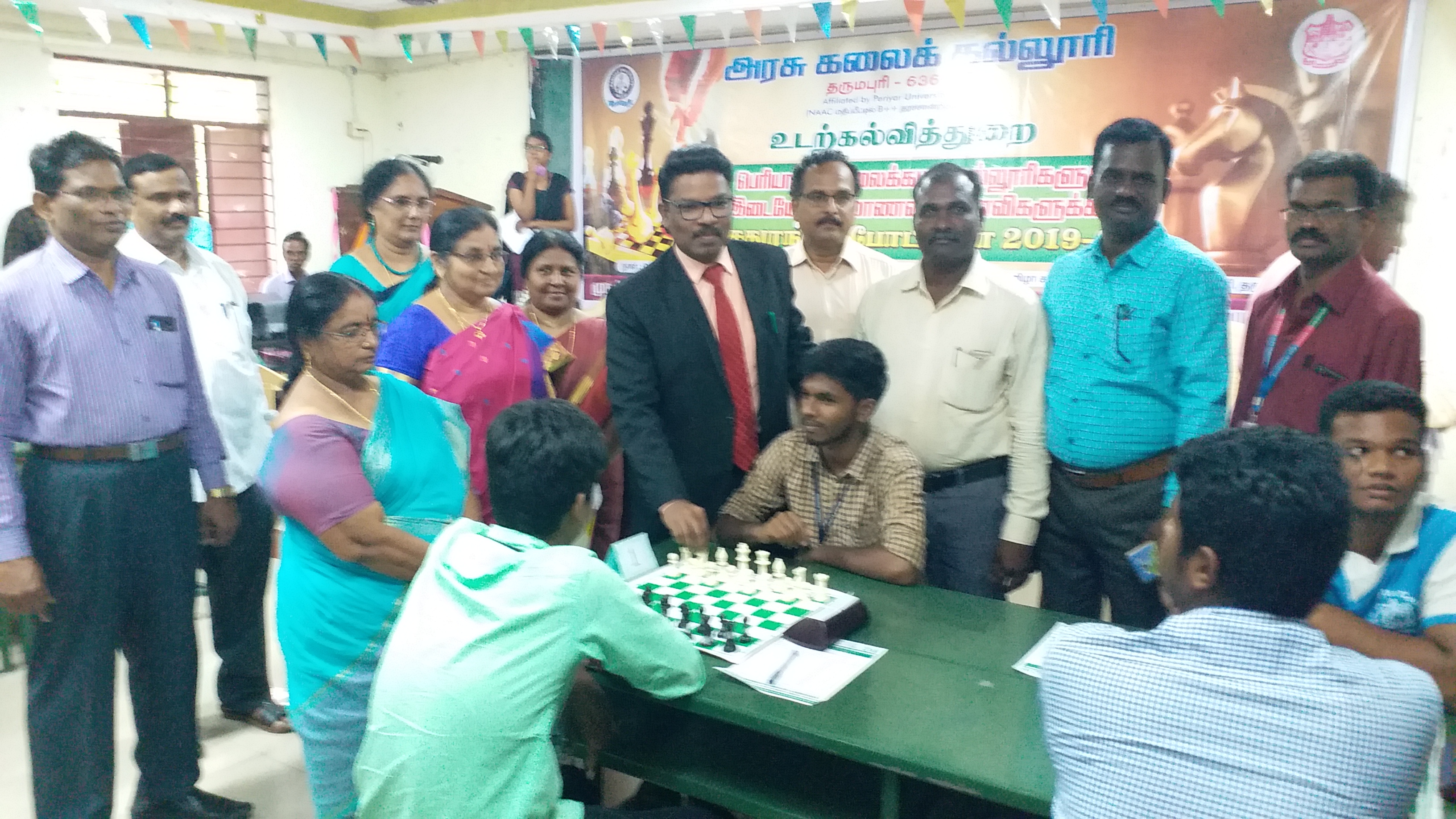 Chess competition inauguration