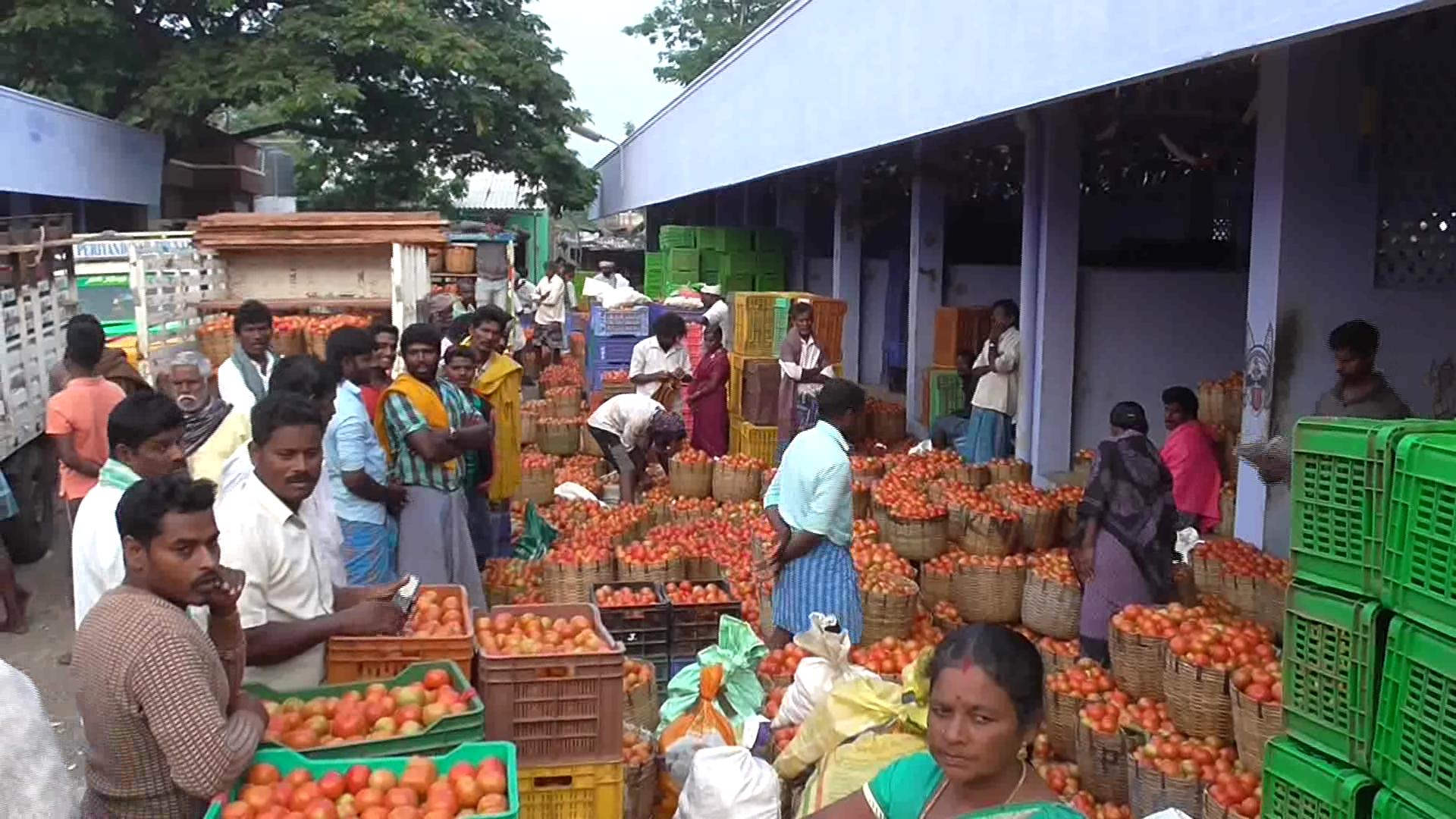 பாலக்கோடு தக்காளி சந்தை