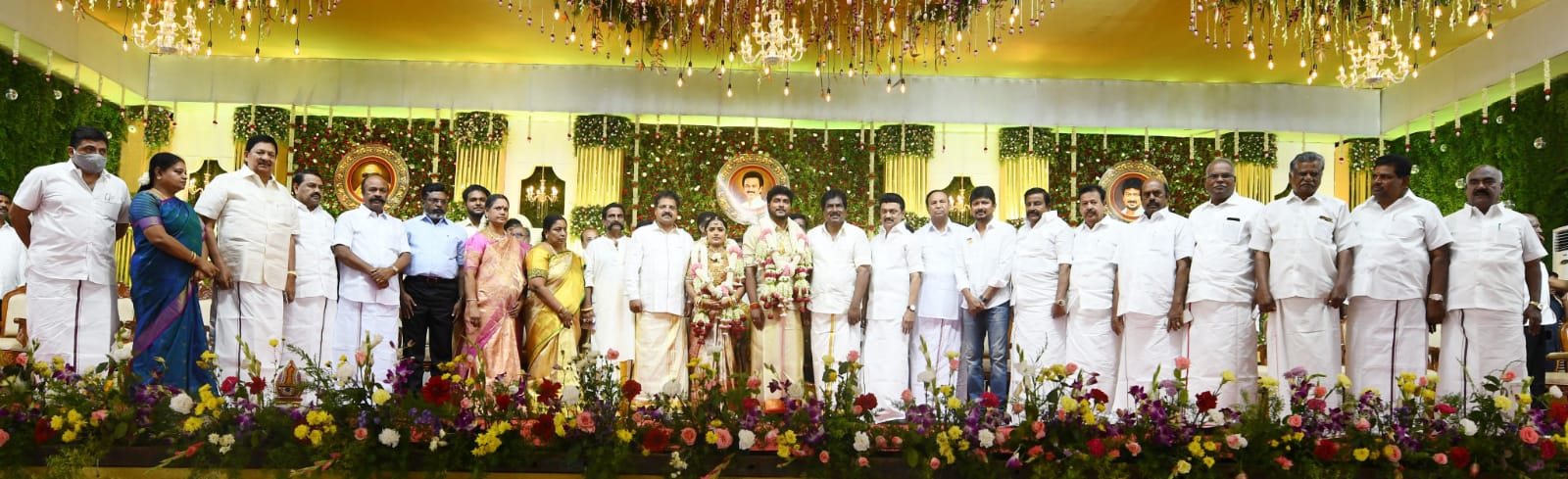 minister moorthy son marriage  minister moorthy  cm stalin  minute to minute cm  cm stalin wish to become a minute to minute cm  முதல்வர் ஸ்டாலின் பேச்சு  தமிழ்நாடு முதலமைச்சர் ஸ்டாலின்  ஸ்டாலின்  மூர்த்தி மகனின் திருமண விழா  அமைச்சர் மூர்த்தி மகனின் திருமண விழா  தங்கம் தென்னரசு  மனோ தங்கராஜ்  அனிதா ராதாகிருஷ்ணன்  கீதா ஜீவன்  பிடிஆர் பழனிவேல் தியாகராஜன்  உதயநிதி ஸ்டாலின்  பொன்முடி  MM CMஆக இருப்பதையே விரும்புகிறேன்  தொல் திருமாவளவன்