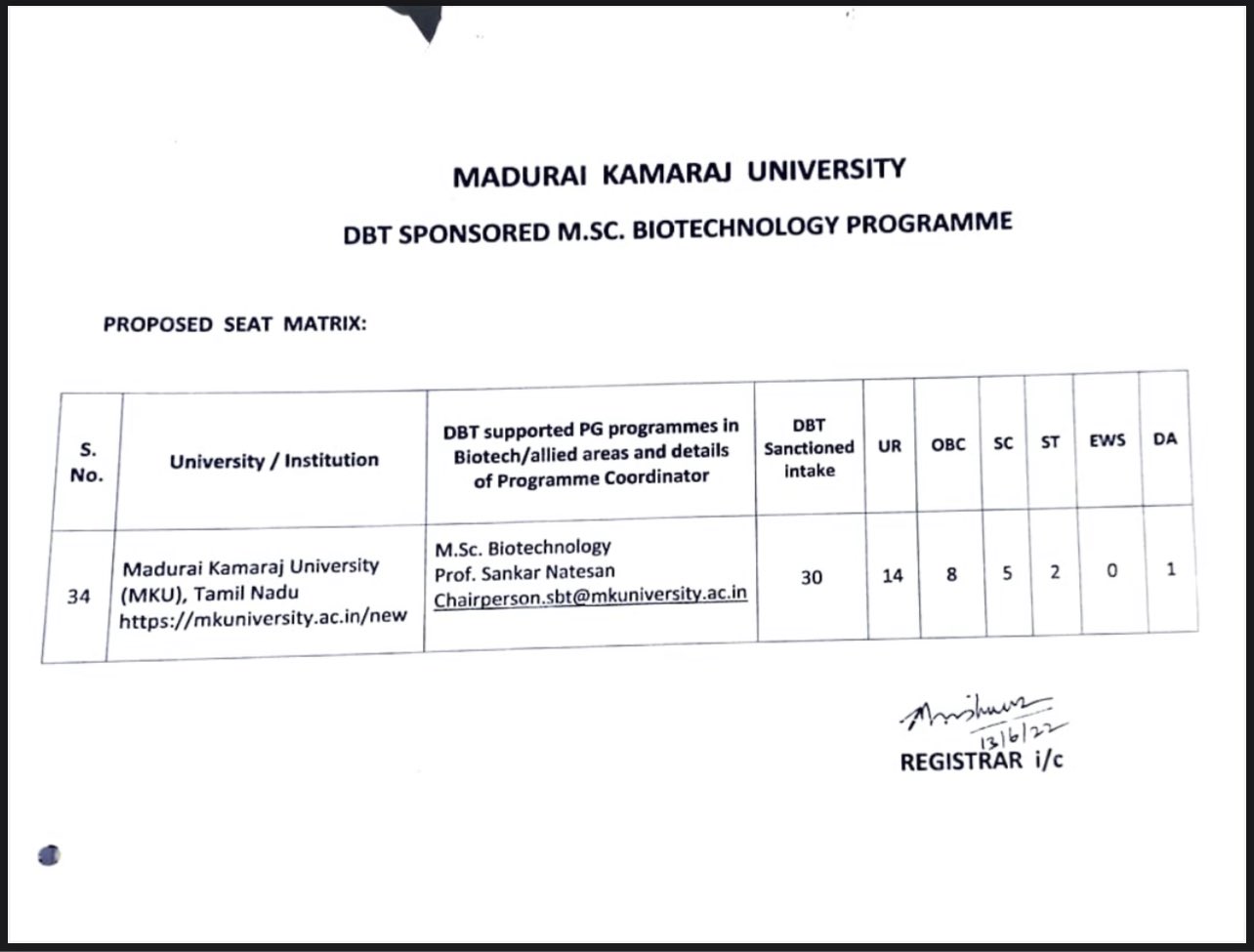 EWS நடைமுறையை வாபஸ் பெற்ற மதுரை காமராசர் பல்கலைக்கழகம்