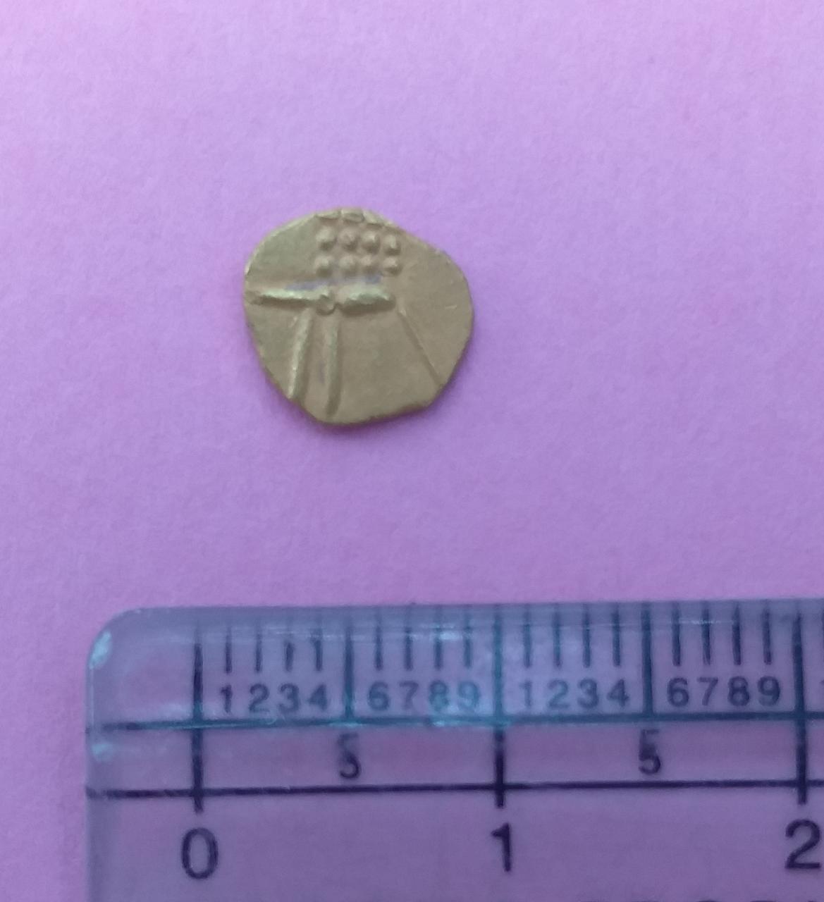 Ancient gold coin found in Keezhadi excavation