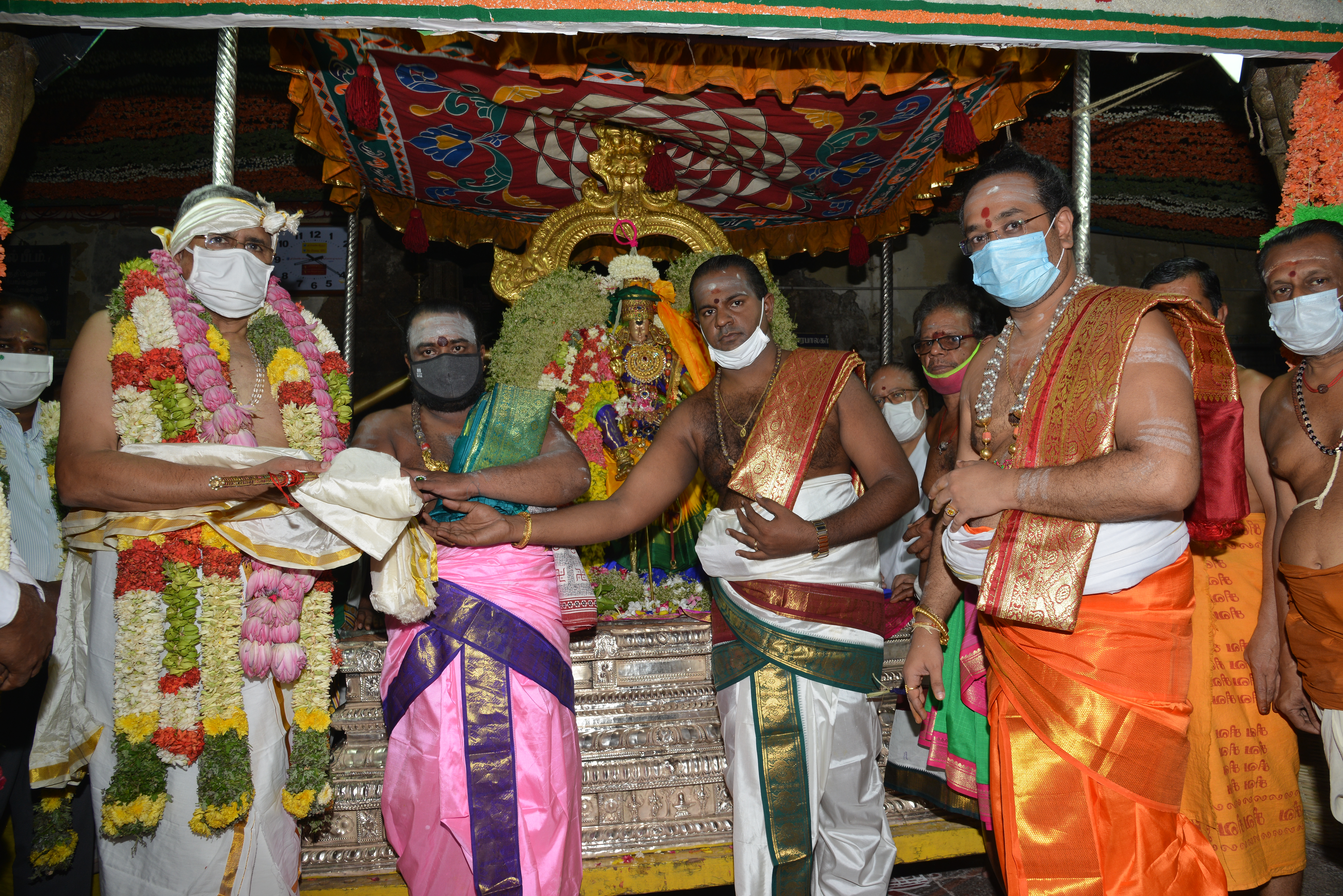 8th day of chithra festival at madurai meenakshi amman temple