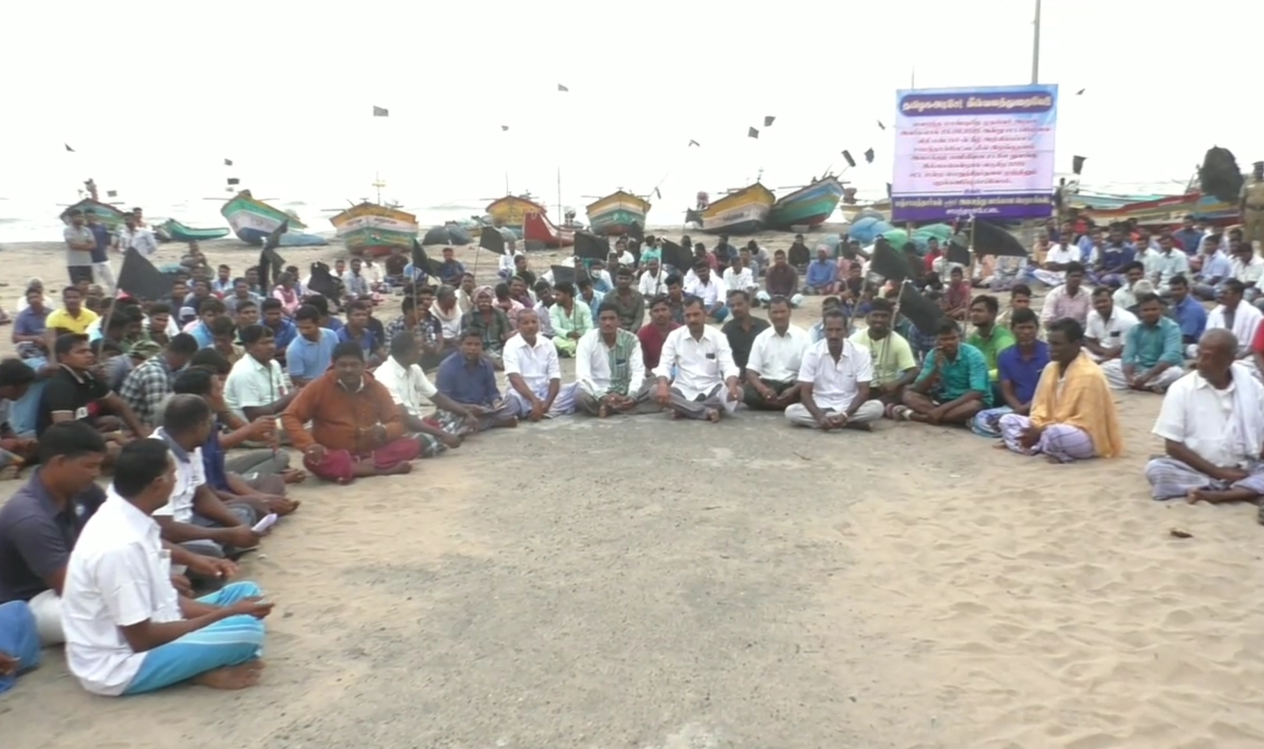 nagai fishermen to boycott assembly elections