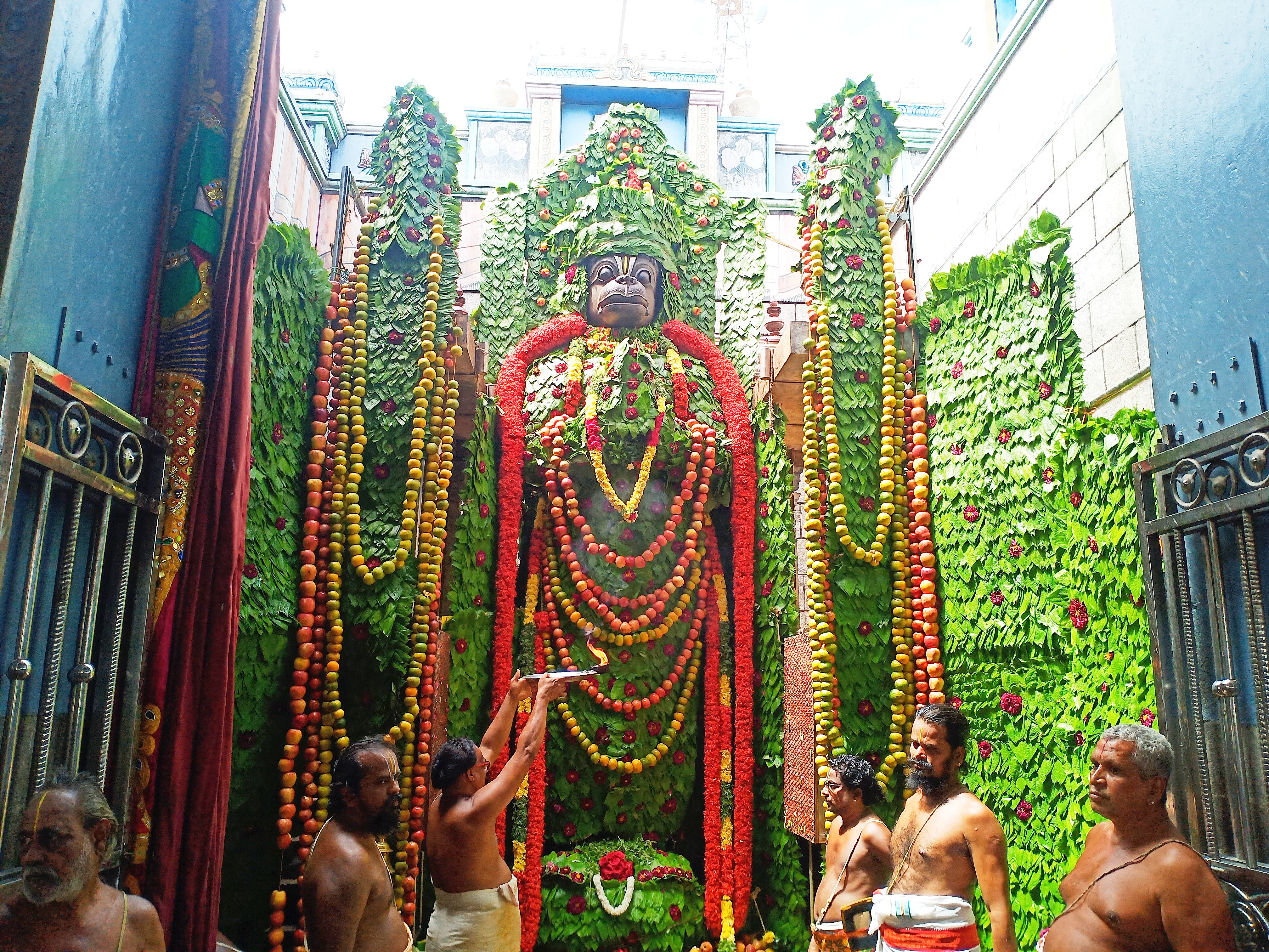 namakkal anjanear betel decoration