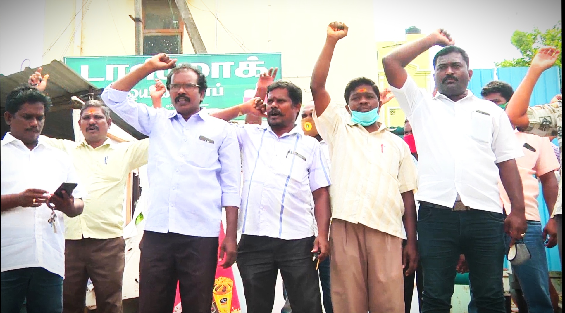 across Tn tasmac employees are in strike