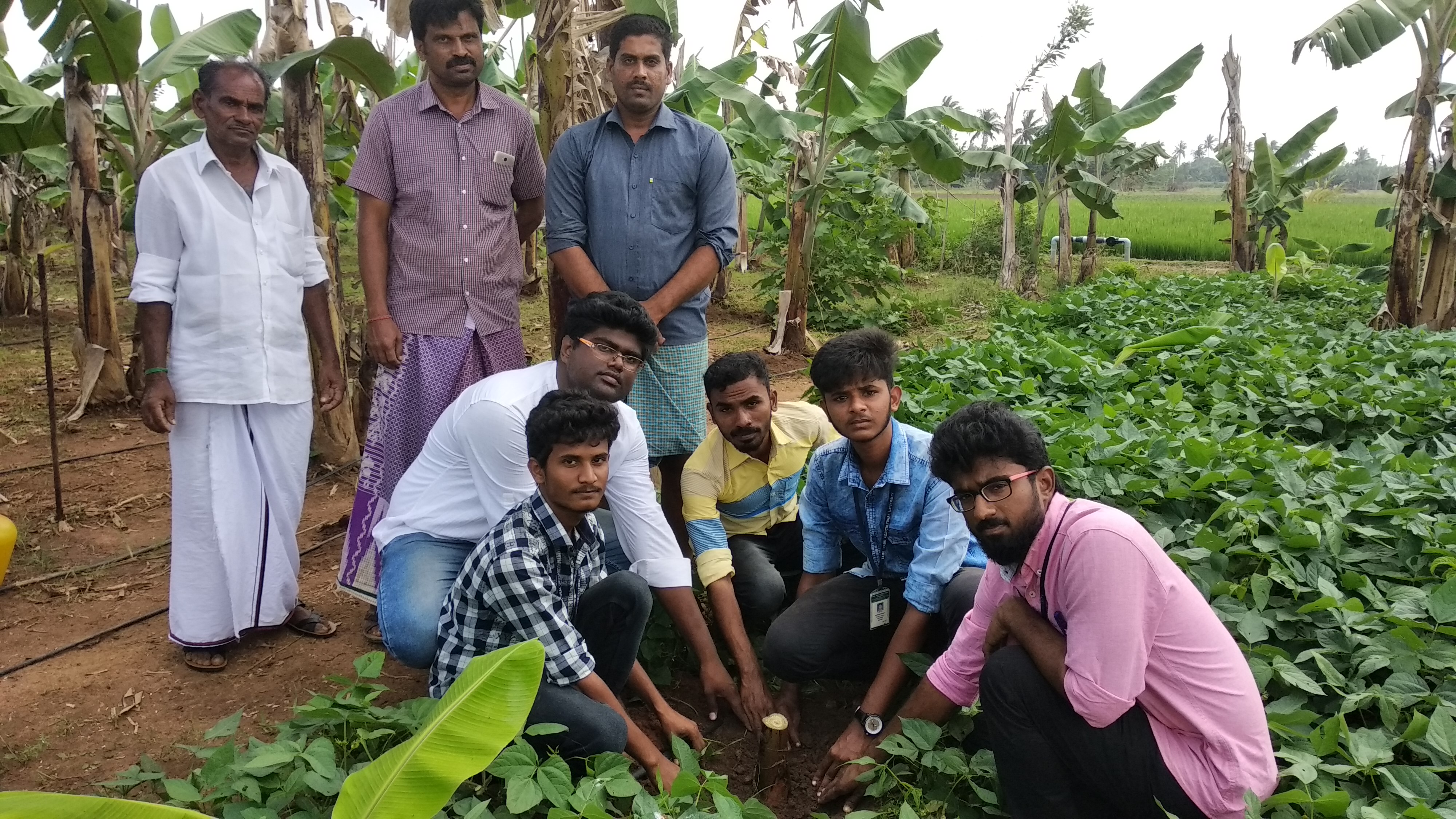 Agriculture Training at National Agricultural Research Center, Pudukkottai