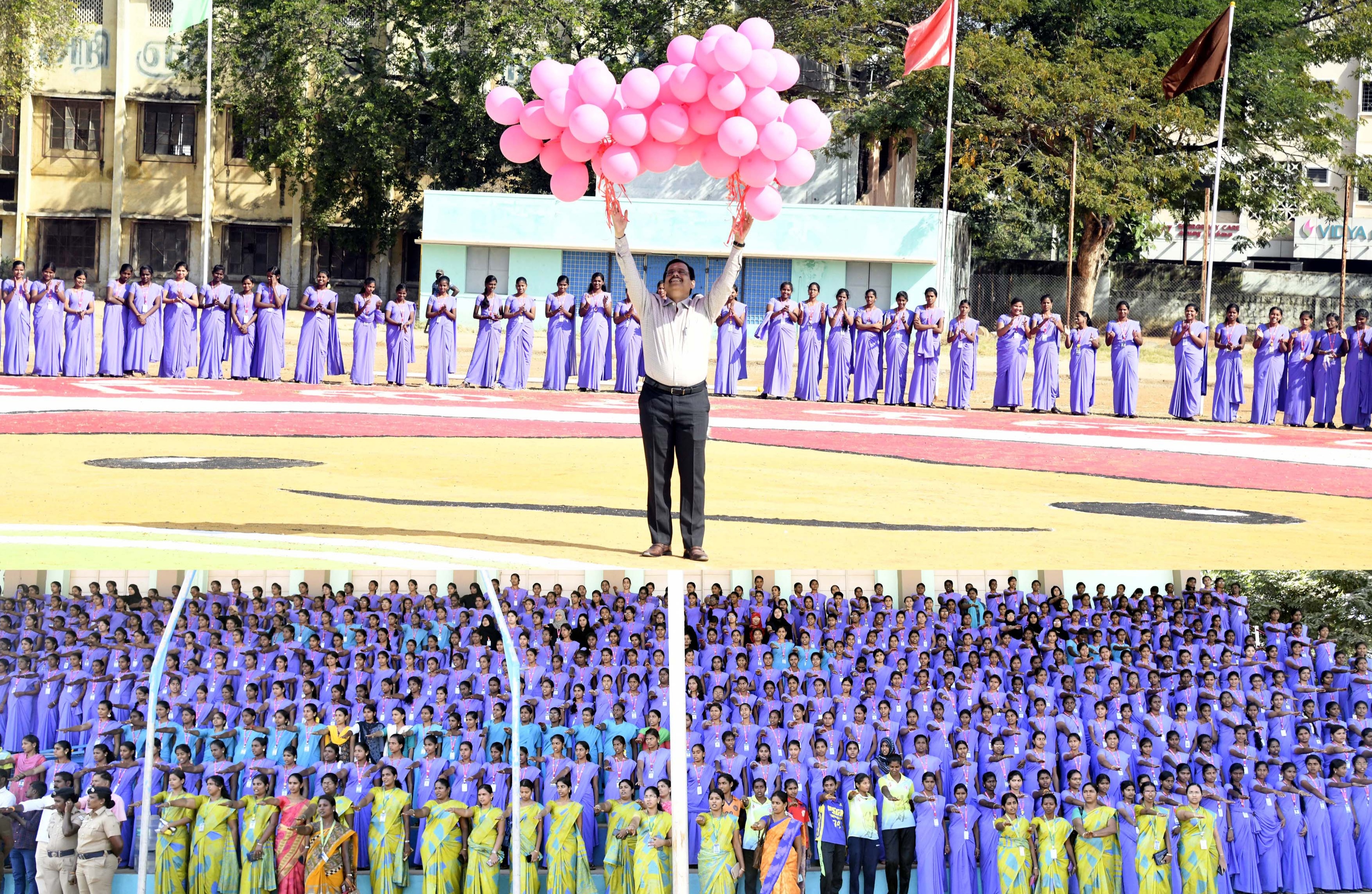 national girl child day celebration held in salem