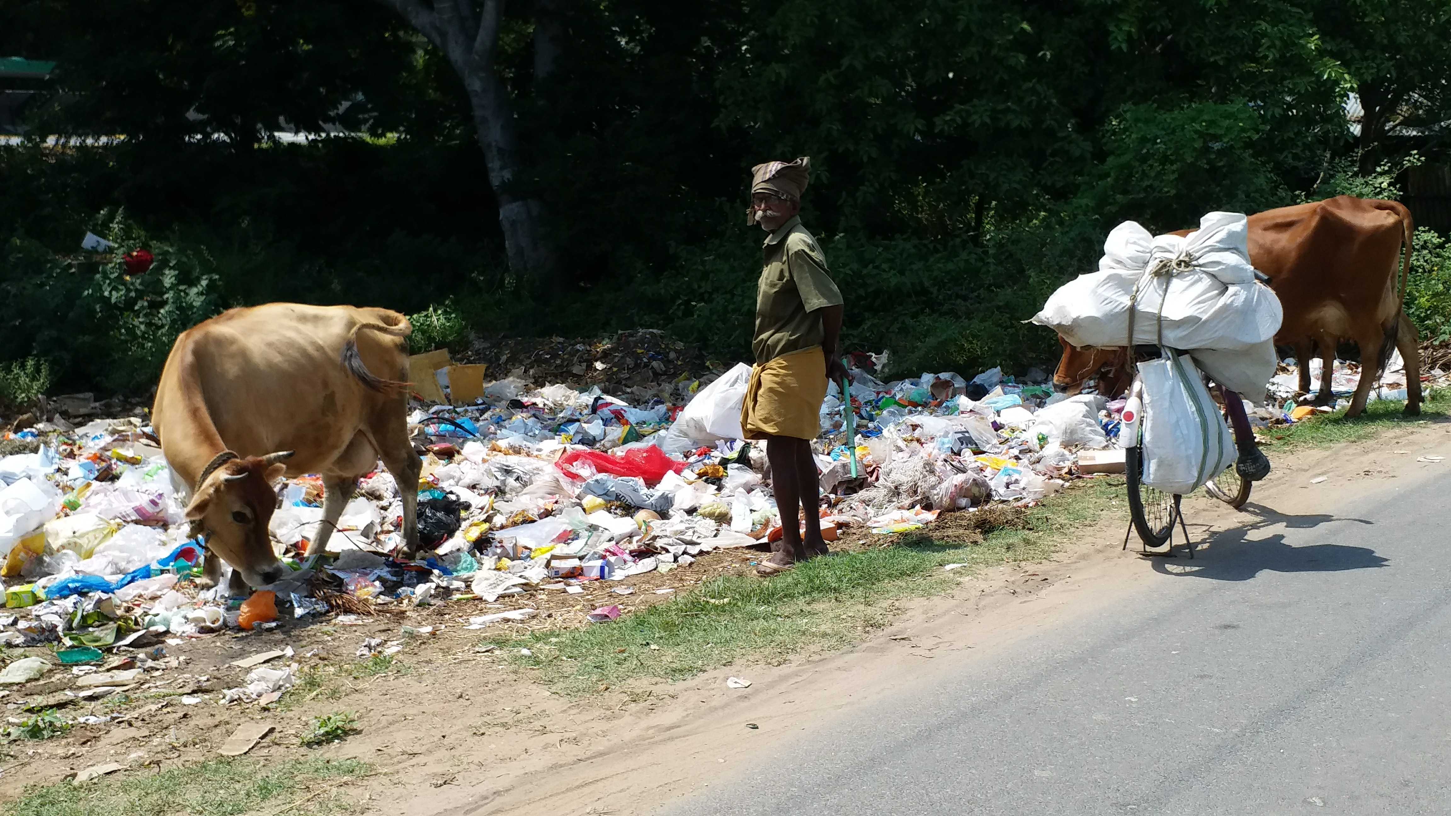 salem steel plant garbage issue