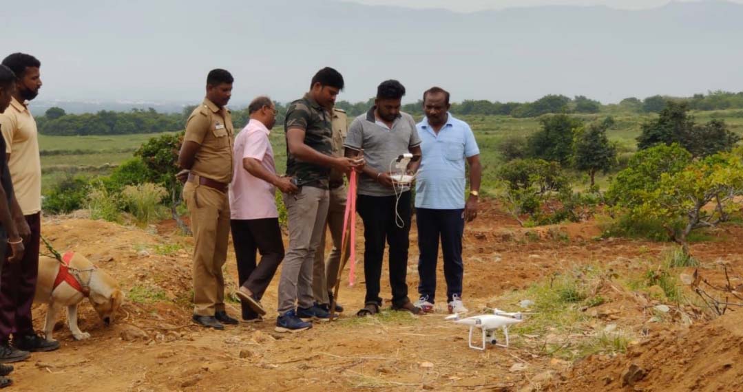 கஞ்சா செடிகளை கண்டறிய ட்ரோன் கேமரா