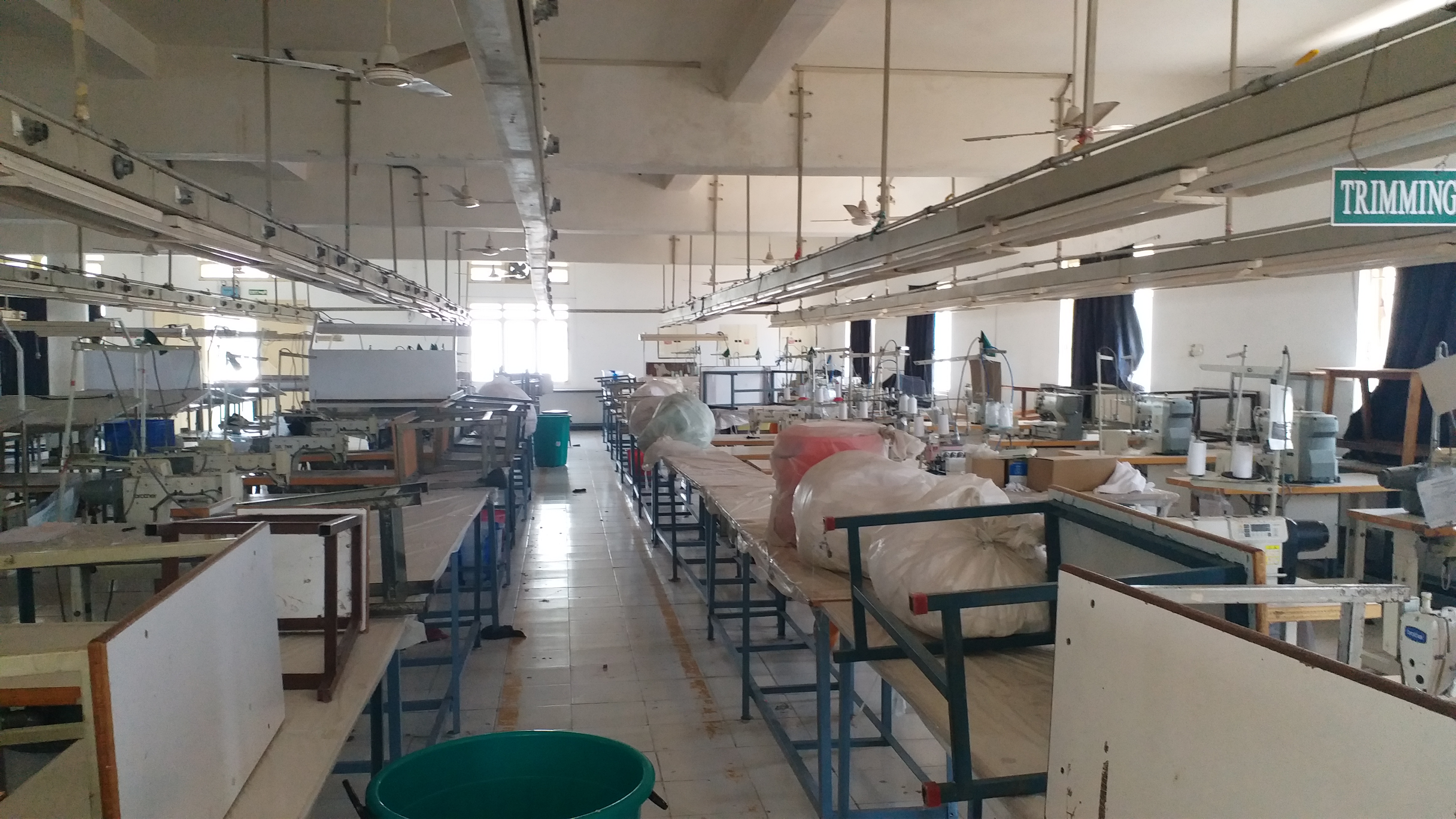A knitwear factory in Tiruppur