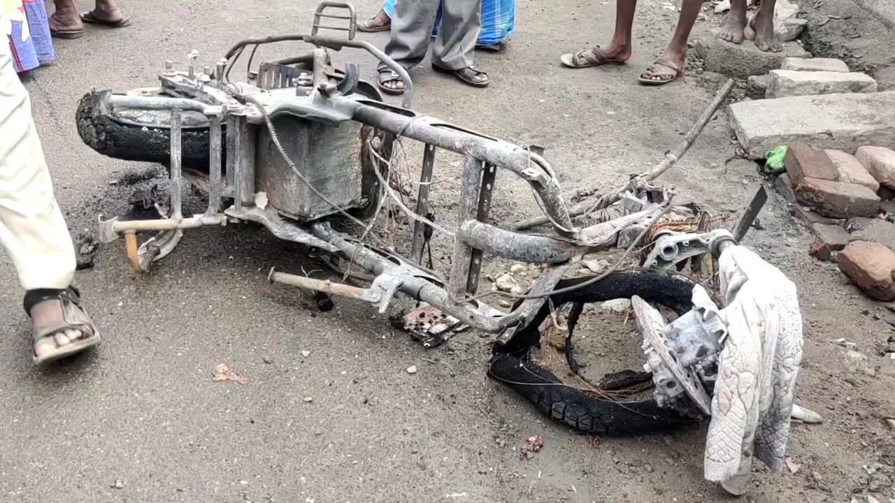 E Scooter Fire Accident